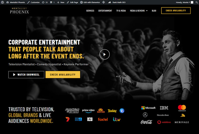 design a wordpress website, elementor landing page, woocommerce, SEO specialist